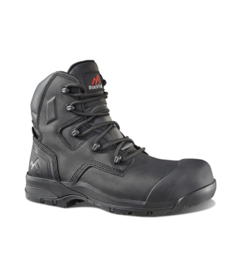 Rock Fall RF725 Carbon Black Waterproof ESD Women's Safety Boot - Code RF725
