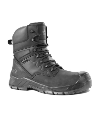 Rock Fall RF750 Boone Black High Leg Waterproof Safety Boot with Side Zip - Code RF750