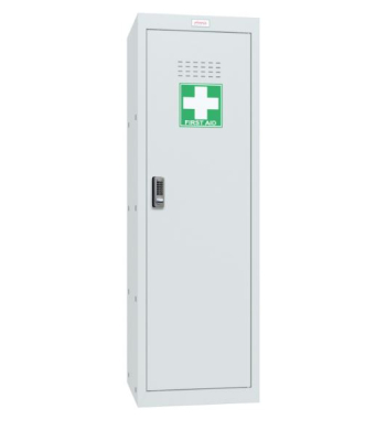 Phoenix Size 4 Light Grey Medical Cube Locker with Electronic Lock - MC1244GGE