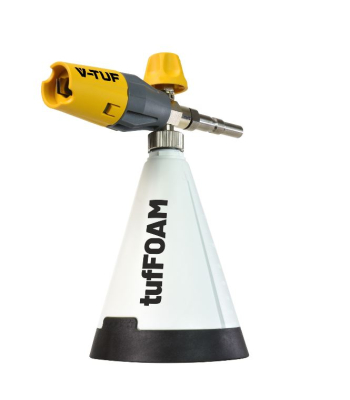 V-TUF tufFOAM Corrosive Resistant Cannon & 1 Litre Bottle (ADJUSTABLE DOSE) - OPF075TF