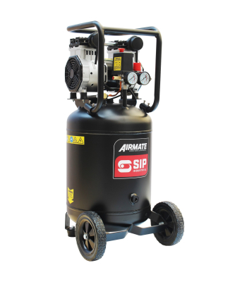 SIP DD 2hp 50ltr Low Noise Vertical Compressor - Code 05483