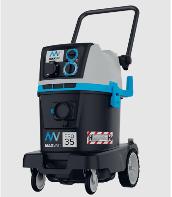 MAXVAC H Class Dust Extractor MAXVAC PRO35 H 110V or 230V - MV-DV35-HB-PRO