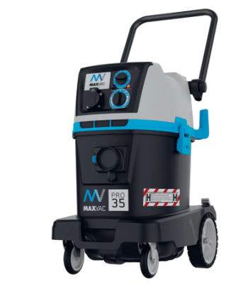 MAXVAC H Class Dust Extractor MAXVAC PRO35 H 110V or 230V - MV-DV35-HB-PRO