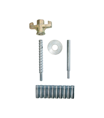 Eibenstock Quick action rig fixing bolt kit for concrete with 10 wedge anchors - 473721