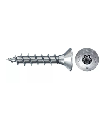 fischer PowerFast FPF II CZF Diameter 3.0 per 1000 Countersunk Head PZ Cross Drive Full Thread Blue Zinc Plated - Different Length Available