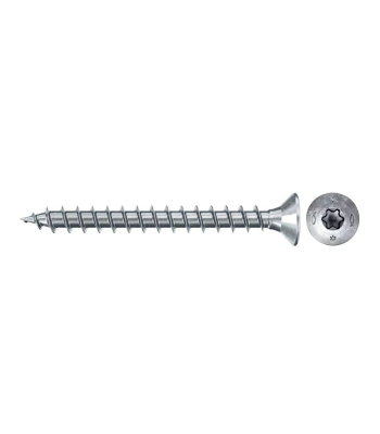 fischer PowerFast FPF II CTF 4.0 x 45 Countersunk Head TX Star Recess Full Thread Blue Zinc Plated
