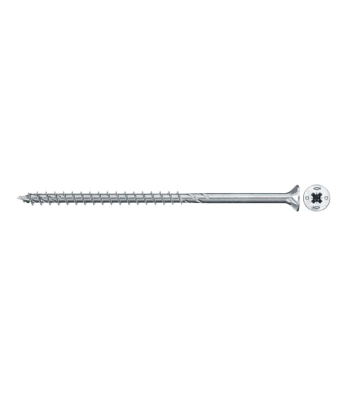 fischer PowerFast FPF II CZP 5.0 x 100 Countersunk Head PZ Cross Drive Partial Thread Blue Zinc Plated