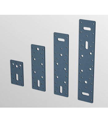 BPC GC-FCP Flat Connector Plates (Anthracite Grey) (Different Sizes Available) - GC-FCP