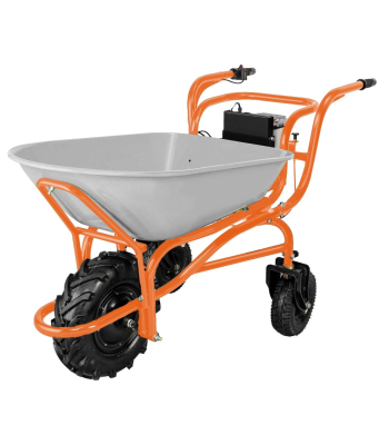 Sherpa Motorised Cordless Electric Power Wheel Barrow - Code SPB-800Li