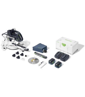 FESTOOL KSC 60 EB-5.0 I-PLUS 18v Slide compound mitre saw - 216mm blade
