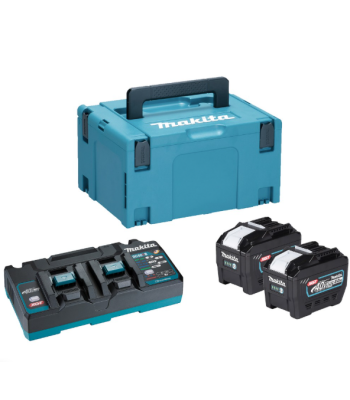 Makita 1910A2-5 40Vmax XGT Power Source Kit 240V With 2 x 8.0Ah BL4080F Batteries, Charger & Case