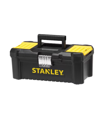 STANLEY 12-1/2 in. Essential Tool Box With Metal Latches