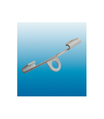 Hough AH650 TEE SECTION SIGN HANGER WHITE - SUITABLE FOR 25MM GRID (per 100)