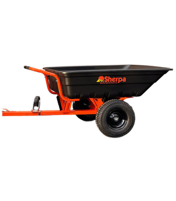 Sherpa STT400 Premium Combi Trailer for Ride-On Mower - Code STT400