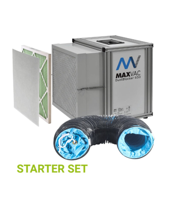 MAXVAC Dustblocker DB650 6-Month Starter Set - MV-DB650-UK-S6M