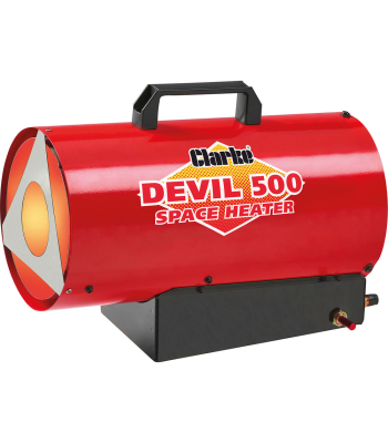 Clarke Devil 500 10kW Propane Gas Fired Space Heater (230v) - Code 6950022