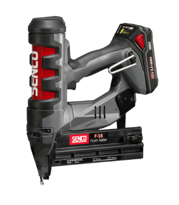 Senco F-18 18V Cordless Battery Fusion 18 Gauge Brad Nailer 15mm-55mm