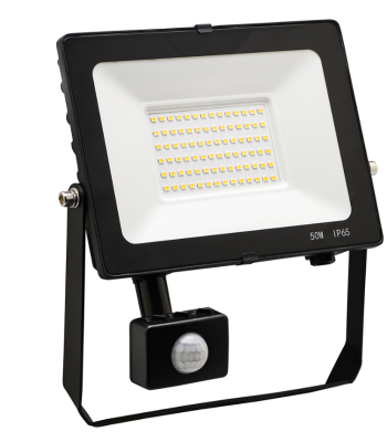 Red Arrow Comet LED Floodlight with PIR 50W 6500K - CMT50PIR-65