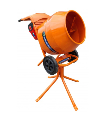 Belle MiniMix 150E+ Compact Heavy Duty Professional Tip-Up Cement Mixer - 8Ah Battery - Code M84B