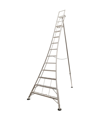 Werner Adjustable Tripod Ladder - 11 Tread - Working Height 4.85m - Code 92511