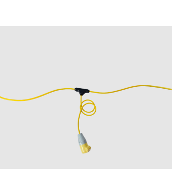 Red Arrow 110V Single Moulded Power Drop 100M 19x16A Sockets IP44