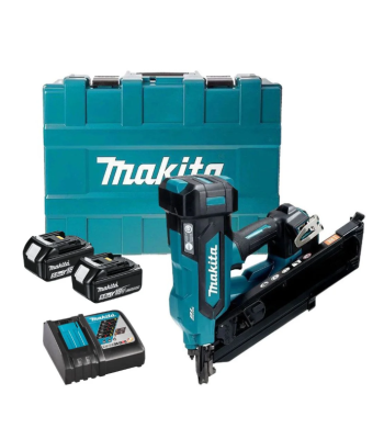 Makita DBN900RTE 18v LXT Brushless First Fix Framing Nailer With 2x 5.0Ah Batts
