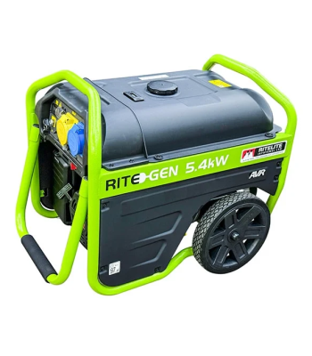 Ritelite 5.4KW Electric Start 110v/240v AVR Generator - Code K50/K65-GEN/5.4KW