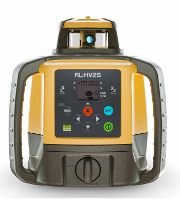 Topcon RL-HV2S Dual Slope Grade Laser with LS-100D Detector or LS-80X Detector