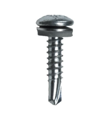 Evolution Fasteners 5.5 x 38mm A2 Bi-Metal Lowered Dome Head Screw Tek 3 (Box of 200) - A2LDH-12-5.5-38-3