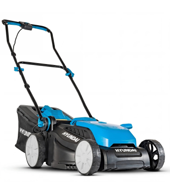 Hyundai 38cm / 15 inch  40V (2x20V) Brushless Cordless Lawnmower, 50min Runtime, 36L Bag - HY40CLM38