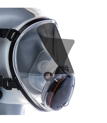 CleanSpace® Full Face Mask Tinted Tear Off Visor Anti-Scratch Protectors (Pk 10) - PAF-1026