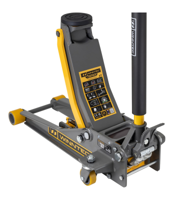 WINNTEC® +SERIES 3 Ton Low-Profile Trolley Jack - Code 09714