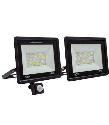Nightsearcher FastStar 4500 & 4500 PIR | 4500 Lumens | Wall Mounted Security Flood Light - NSFASTSTAR-4500