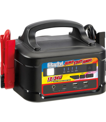 Clarke JS1224Li JUMBO 7000A 12/24V Jumpstart with Lithium-Ion Battery - 6487080