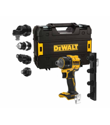 DeWalt DCD803NT 18V XR Compact 4x Multi-Head Drill Driver with Case (Body Only)