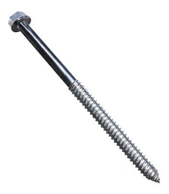 Evolution 6.3 x 160mm Gash Point Multi-Fix Hex Head Screw A4HH6.3-160-GP In A4 Bi-Metal - Box Qty 50