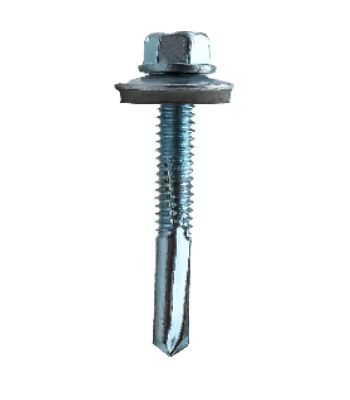 Evolution Fasteners Bi Metal Standard Tek Screw (Washered) - 5.5x75m - Box Qty 100 - BMBW5.5-75-3