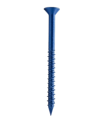 Evolution Fasteners 4.8 x 70mm Countersunk Phillips No.2 Masonry Screws Box of 100 - MSCSK4.8-70-2