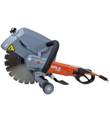 Golz HS350 2.5kW Electrical Power Cutter - Full Guard (110/230v) Comes with Diamond Blade