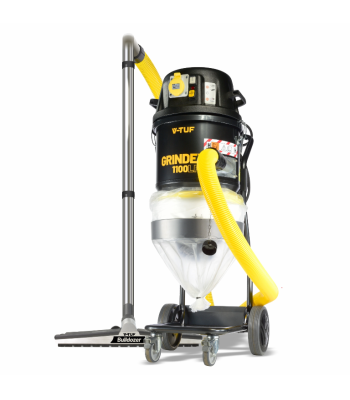 V-TUF Grindex1100LPS 110V/230V H Class Industrial Dust Extractor – Automatic Filter Cleaning & PTO