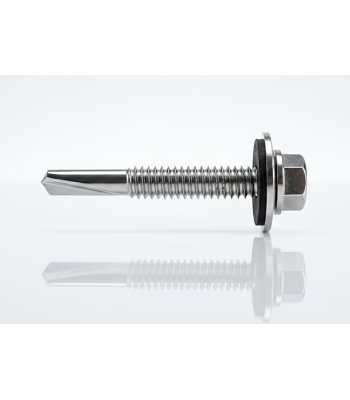 Evolution Fasteners A4 Grade Standard TEK® (With Washer) A4 Bi-metal™ Heavy Section - Per 100 - A4BM5.5-75-5