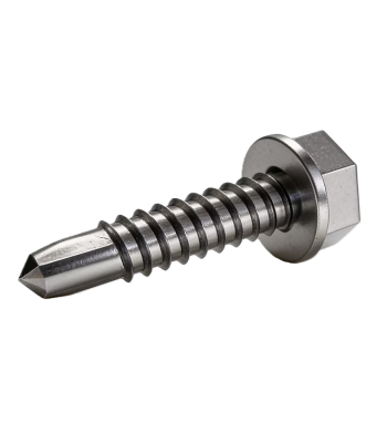 Evolution Fasteners Ind. Hexagon Washer Head Tek - 5.5x25mm - Box QTY 250 - TSHW5.5-25-3