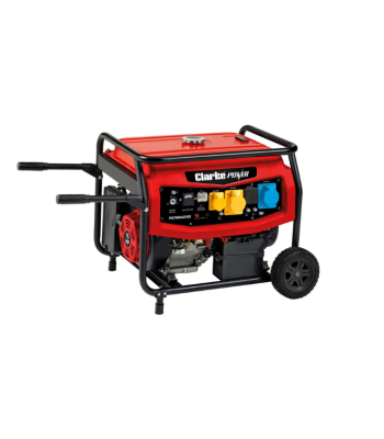 Clarke PG7500ADVES 6.5kVA Dual Voltage (230V/110V) Petrol Generator - Code 8857857