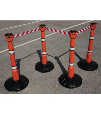 Skipper Retractable Barrier Tape & Post Kit 36M - Code KIT05