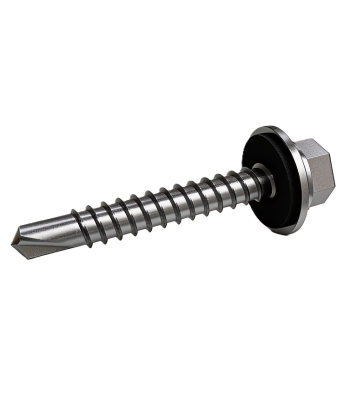 38mm Tek Screw Hex Head With Bonded EPDM Washer TSBW5.5-38-3 (5.5mm x 38mm) Box of 250