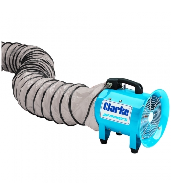 Clarke CAM300B - 12 inch  Portable Ventilator Air Mover / Fume Extractor 240v