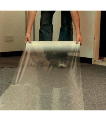 PROGUARD Roll & Stroll Contract Carpet Protector - Clear - 600mm X 100mtr - per roll