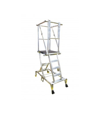 Youngman Adjusta-Minit Adjustable Height Mobile One Man Work Station