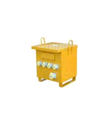 5Kva Continuously Rated Single Phase Site Supply Transformer (inc 4 x 16a, 1 x 32a 110v sockets)