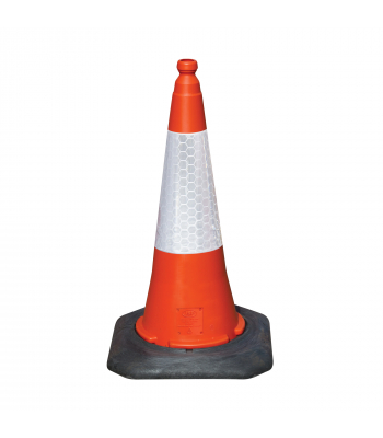 750mm One Piece Thermoplastic Traffic Road Cone 0.75m